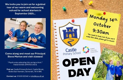 Open Day October 14th